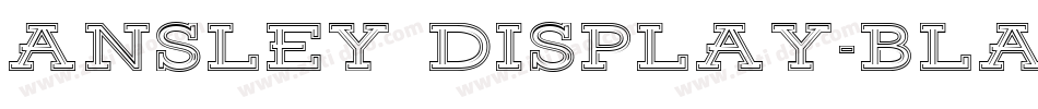 Ansley Display-Black字体转换